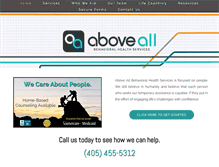 Tablet Screenshot of aboveallbhs.com
